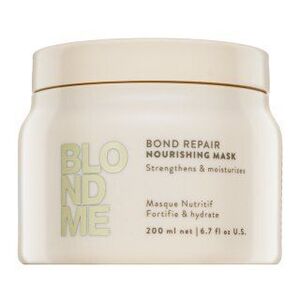 Schwarzkopf Professional BlondMe Bond Repair Nourishing Mask tápláló maszk szőke hajra 200 ml kép