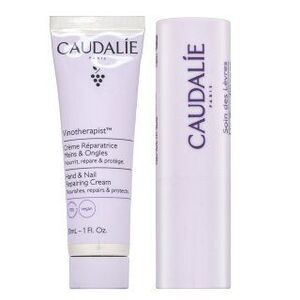 Caudalie Vinotherapist arcápoló szett Hand & Nail Repairing Cream + Lips Conditioner 30 ml + 4, 5 g kép