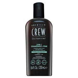 American Crew 3-in-1 Chamolie + Pine sampon, kondicionáló és tusfürdő 250 ml kép