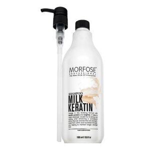Morfose Milk Keratin Shampoo tápláló sampon a haj megerősítésére 1000 ml kép