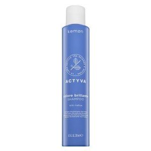 Kemon Actyva Colore Brillante Anti-Yellow Shampoo neutralizáló sampon szőke hajra 250 ml kép