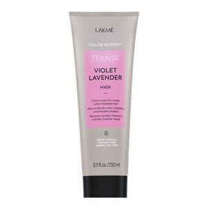 Lakmé Teknia Color Refresh Violet Lavender Mask tápláló maszk színes pigmentekkel lila árnyalatú hajra 250 ml kép