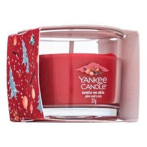 Yankee Candle Santa On Skis 37 g kép