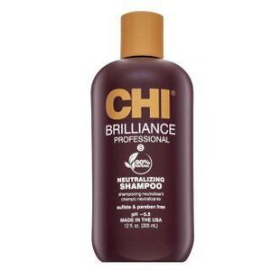 CHI Deep Brilliance Olive & Monoi Neutralizing Shampoo tisztító sampon hidratáló hatású 355 ml kép