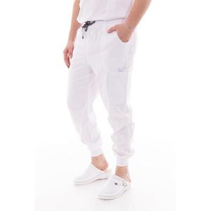 Egészségügyi munkanadrág Unidress Premium soft , fehér kép