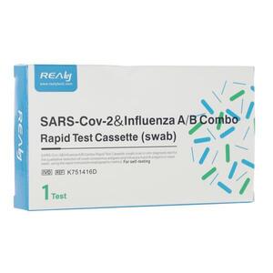 SARS-CoV-2 és influenza A/B kombinált gyorsteszt, 1 db kép