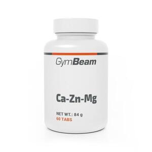 Ca-Zn-Mg GymBeam, 60 tabletta kép