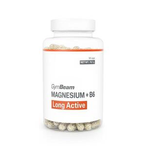 Magnézium + B6 Long Active GymBeam, 90 kapszula kép