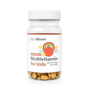 Multivitamin gyerekeknek GymBeam, 120 tabletta kép