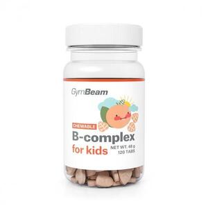 B-komplex gyermekeknek GymBeam, 120 tabletta kép