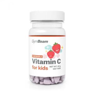 C-vitamin gyermekeknek GymBeam, 120 tabletta kép