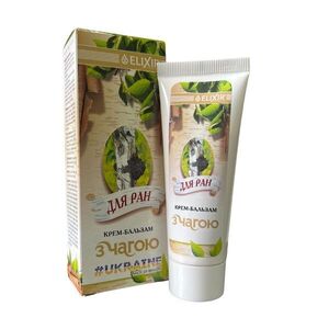 Chaga krém-balzsam hegek, arcbőr-egyenetlenségek és pikkelysömörre hajlamos bőr ápolására - Elixir - 75 ml kép