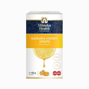 Manuka Health Manuka mézes cukorkák MGO™ 400+ citrom ízben - 65 g Súly: 65 g kép