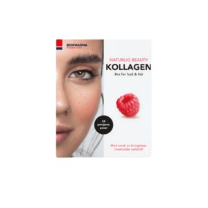 Biopharma - Norsk Kollagen - hydrolyzovaný morský kolagén s vitamínom C a biotinom - 25x5 g Aroma: Málna kép