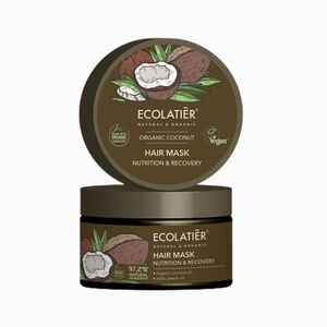 EcoLatier Organic Kókusz hajmaszk – táplálja és regenerálja a hajat – 250 ml kép