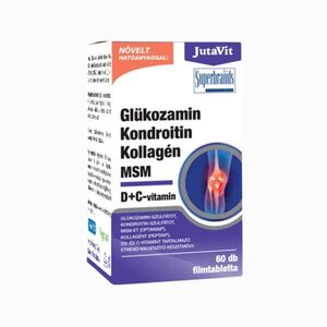 JutaVit Glükózamin, kondroitin, kollagén és MSM étrend-kiegészítő – 60 tabletta kép