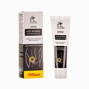 Fehér mumio krém hátra és ízületekre – 100 ml – Ecolek kép