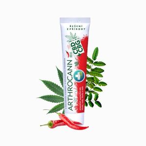 ARTHROCANN CBD + CBG melegítő kenderes masszázsgél kolloid ezüsttel - 75 ml - Annabis kép