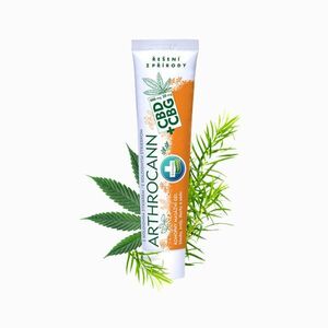 ARTHROCANN CBD+CBG kender masszázsgél kolloid ezüsttel ízületekre, izmokra és hátra - 75 ml - Annabis kép