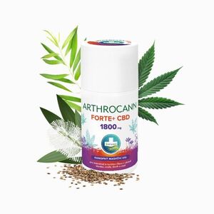ARTHROCANN kenderes masszázsgél FORTE+ 1800 mg CBD-vel - 90 ml - Annabis kép