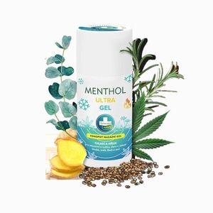 Annabis MENTHOL ULTRA GEL – kenderes masszázsgél kettős hatással - 90 ml kép