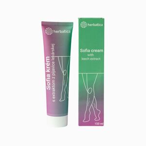 Sofia krém visszérre hajlamos lábakra orvosi pióca kivonattal - 150 ml - Herbatica kép