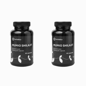 Kedvezményes szett: 2 x Shilajit – tisztított prémium mumio (500 mg) – 80 kapszula – Herbatica kép