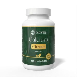 Herbatica Kalcium-citrát 600 mg – 110 tabletta kép