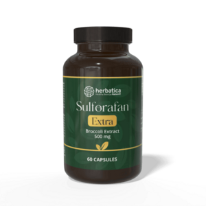Sulforafán EXTRA brokkolikivonat 500 mg, 60 kapszula - Herbatica kép