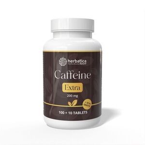Koffein 200 mg – 110 tabletta – Herbatica kép