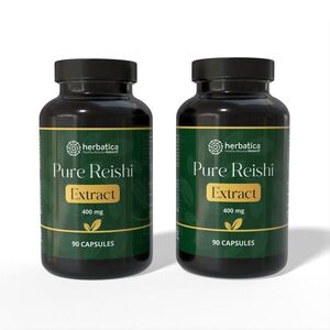 Kedvezményes szett: 2x Reishi Extract 30% poliszachariddal – 90 kapszula – Herbatica kép