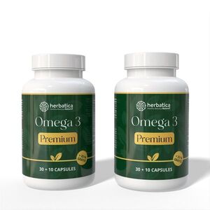 Kedvezményes szett: 2x Omega 3 Premium - 40 kapszula - Herbatica kép