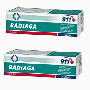 Kedvezményes szett: 2x BADIAGA gél véraláfutásokra és zúzódásokra – 100 ml – Twinstec 911+ kép