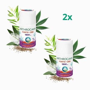Kedvezményes szett: 2x ARTHROCANN Forte+ kenderes masszázsgél 1800 mg CBD-vel - 90 ml - Annabis kép