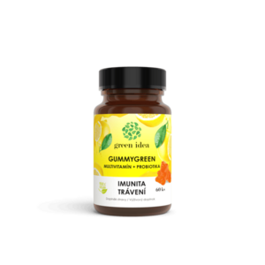 Gummygreen – Multivitamin + probiotikumok, 60 db – Green idea kép