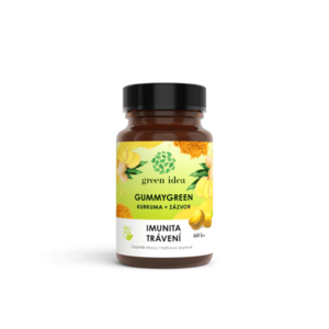 Gummygreen - Kurkuma + gyömbér 60 db - Green idea kép