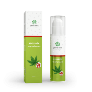 Ízületi krém – kendermag tejes balzsam 200 ml – Green Idea kép