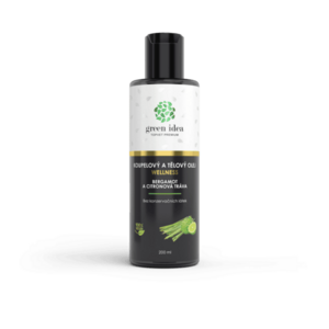 Bergamot és citromfű – fürdő- és testolaj 200 ml – Green idea kép