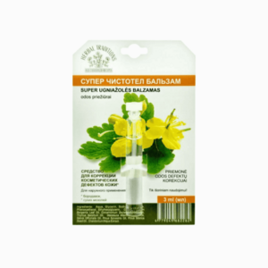 Extra erős fecskefű – kozmetikai készítmény szemölcsökre – 3 ml – Herbal Traditions kép