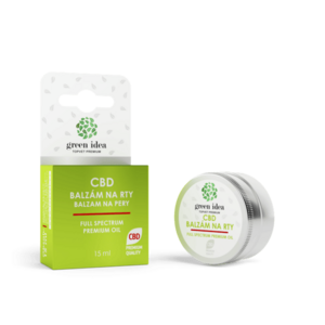 Green idea CBD ajakbalzsam 15 ml kép
