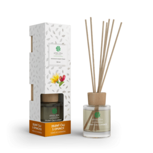 Green idea Zöld tea opunciával rattan illatpálcák, 100 ml kép