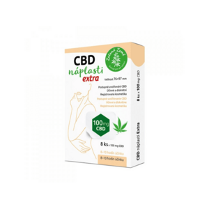Zelená Země extra nagy CBD tapasz, 8 db kép