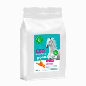Kenderes jutalomfalat lovaknak, répás ízesítéssel - 500 g - Zelená Země kép