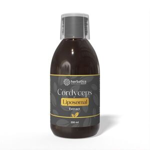 Lipozómás Cordyceps kivonat (40% poliszacharid) - 200 ml - Herbatica kép
