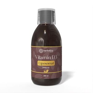Lipozomális D3-vitamin 2000 IU – 200 ml – Herbatica kép