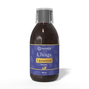 Lipozómás chaga kivonat (40% poliszacharid) – 200 ml – Herbatica kép