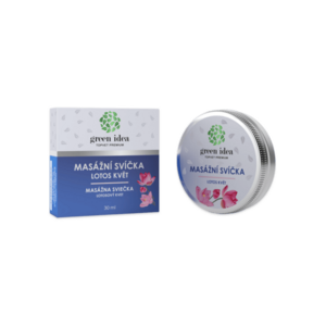 Green idea masszázsgyertya – lótuszvirág, 30 ml kép