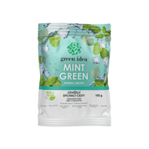 Mint Green gyógynövényes cukorkák mentával és eukaliptusszal 100 g – Green idea kép