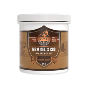 Green idea MSM gél CBD-vel lovaknak – 500 ml kép