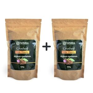 Kedvezményes szett 2x: 100% finomra őrölt máriatövis termés - 500 g - Herbatica kép